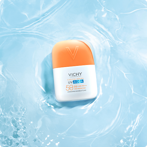 Vichy UV-Age Daily SPF50 Sonnenschutzflakon auf