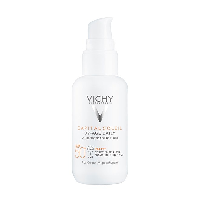 Die Vichy Capital Soleil UV Age Daily LSF 50 Plus Sonnencreme