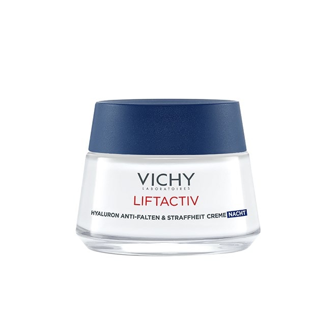 Die Vichy Liftactiv Hyaluron Anti-Falten und Straffheit Nachtcreme