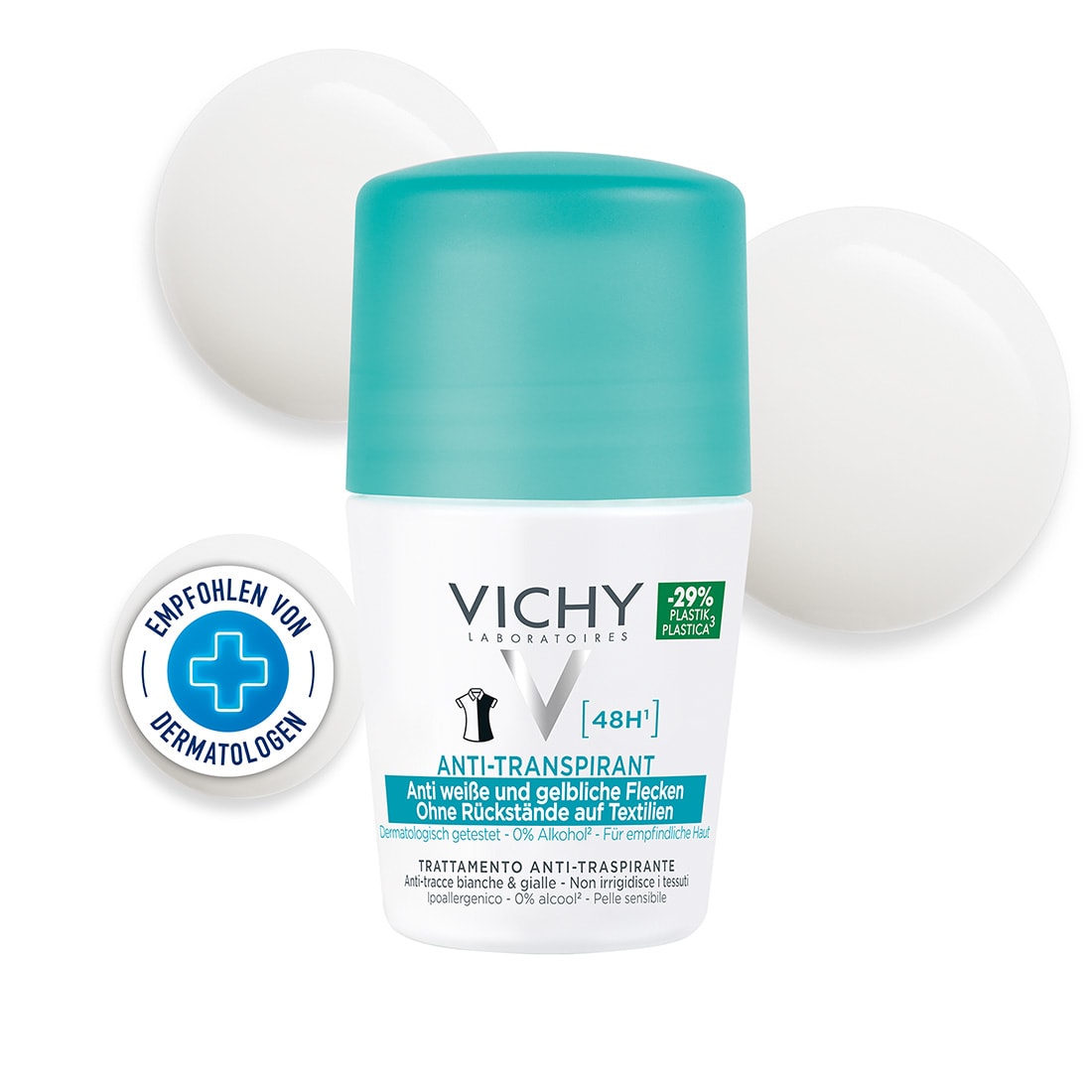 3337871324599_0_VICHY_ANTI_TRANSPIRANT_48H_ANTI_FLECKEN_PACKSHOT_DERM-LOGO