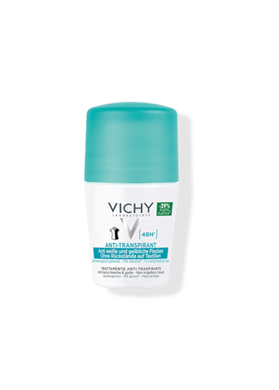 VICHY Anti Transpirant 48h Anti Flecken Deo Roll-On