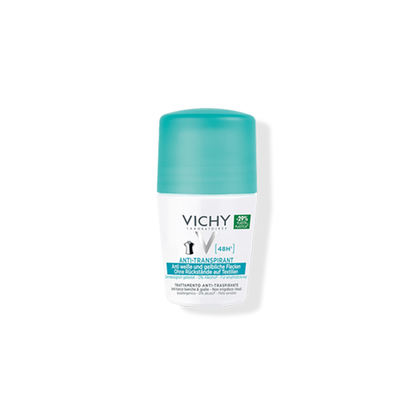 VICHY Anti Transpirant 48h Anti Flecken Deo Roll-On