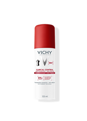 Vichy Clinical Control Anti-Transpirant Deodorant-Spray 96h mit roter Kappe, 125 ml