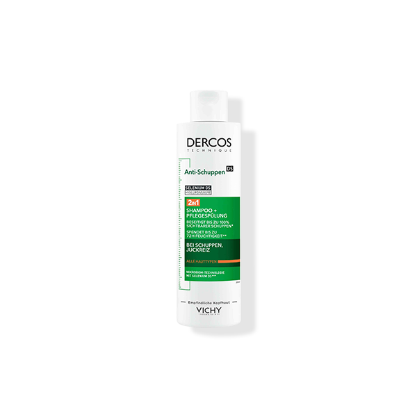 Produktbild des DERCOS 2 in 1 Anti-Schuppen Shampoos