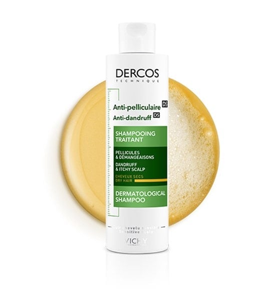 DERCOS Anti Schuppen Shampoo trockenes Haar Packshot 3