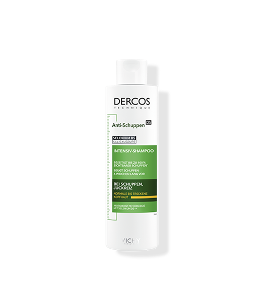 200-ml-Flasche Vichy DERCOS Anti-Schuppen Shampoo für normale bis trockene Kopfhaut