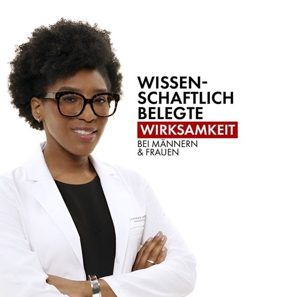 Die Wirksamkeit des Serums bei Männern und Frauen ist wissenschaftlich belegt