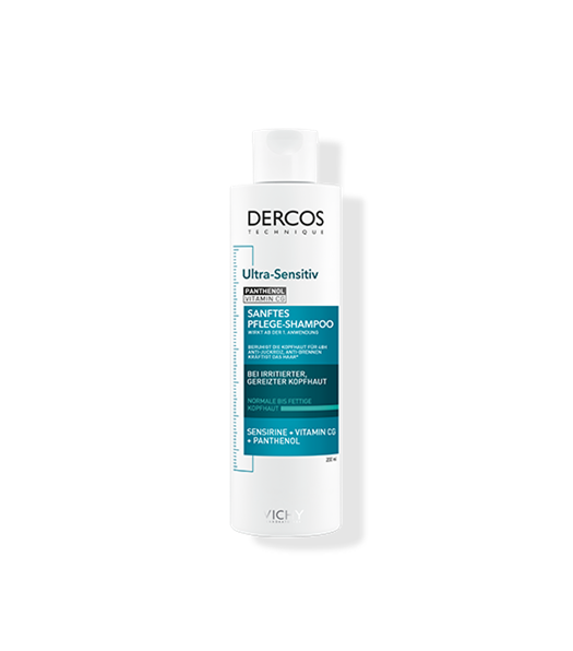 DERCOS Ultra-Sensitiv Fettige Kopfhaut 200ml Packshot 1