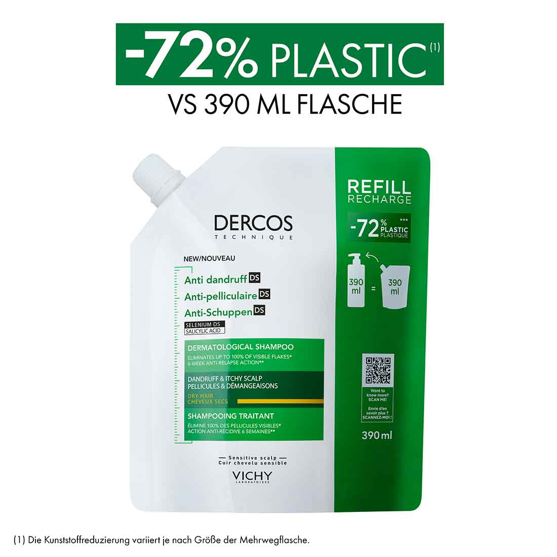 DERCOS_Anti-Schuppen_390ml_trocken_Nachfuellpack_Visual_4