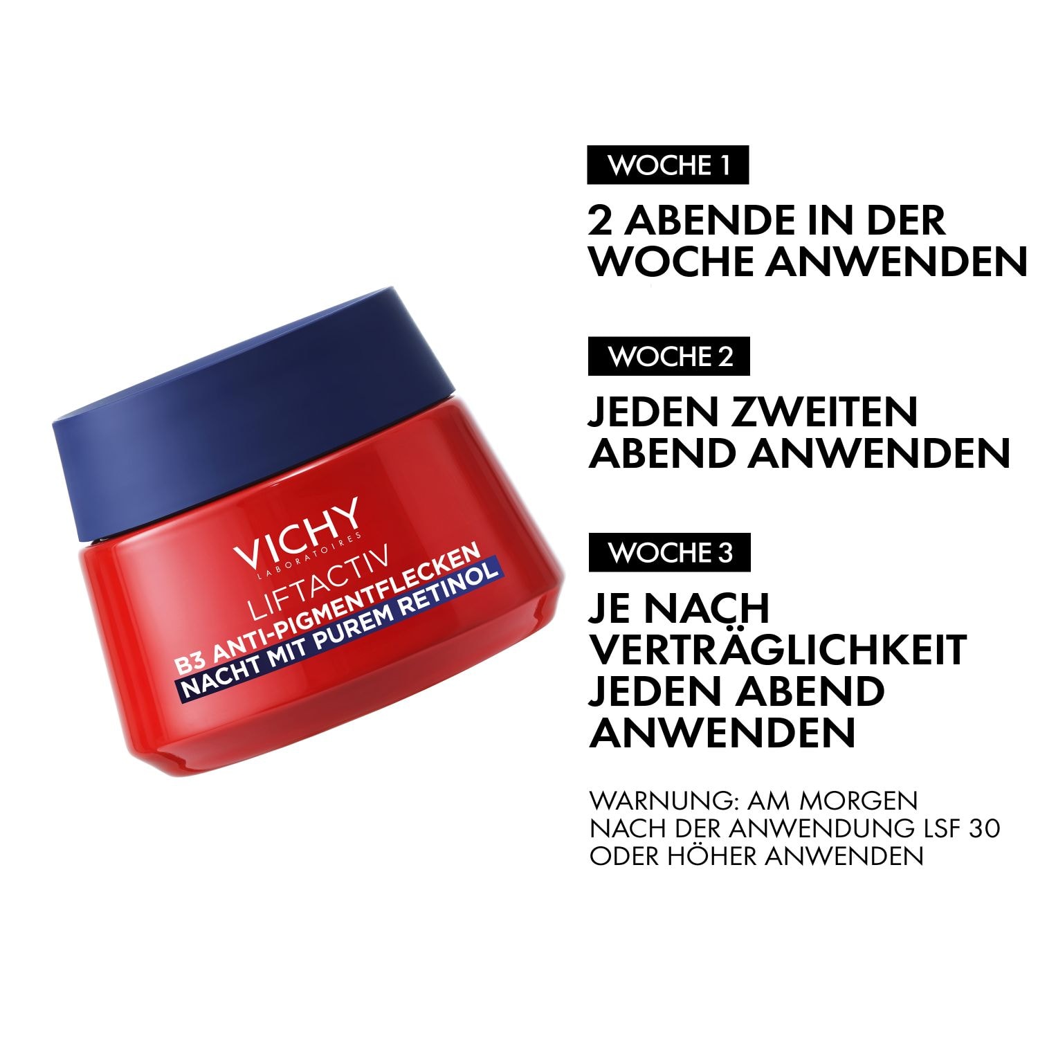 Vichy Liftactiv B3 Anti-Pigmentflecken Nachtcreme Packshot 2