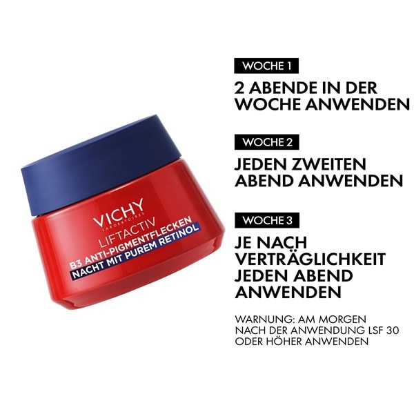 Vichy Liftactiv B3 Anti-Pigmentflecken Nachtcreme Packshot 2