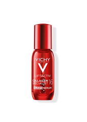 Rote Flasche des Vichy Liftactiv Collagen Specialist 16 Augenserums