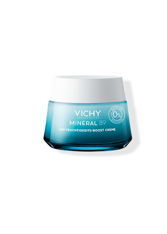 Vichy MINÉRAL 89 Feuchtigkeitsspendende Gesichtscreme für bis zu 72 Stunden Feuchtigkeit