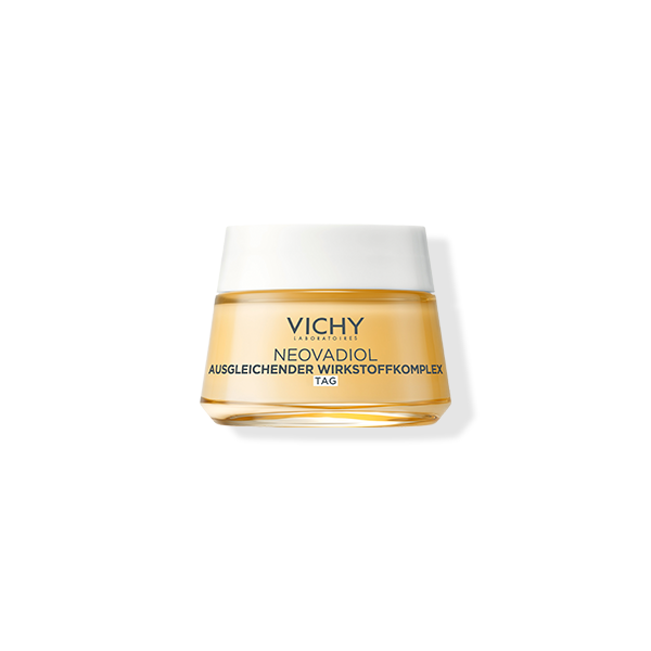 Vichy NEOVADIOL straffende Tagespflege mit Lifting-Effekt für trockene Haut.