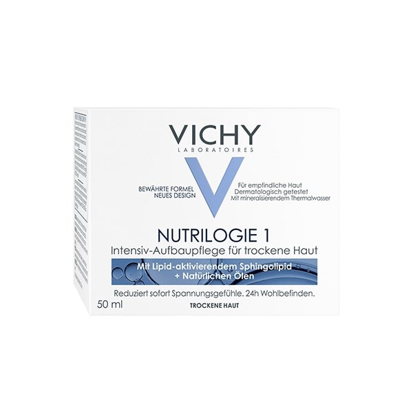 Vichy NUTRILOGIE Reichhaltige Tagescreme für trockene bis sehr trockene Haut