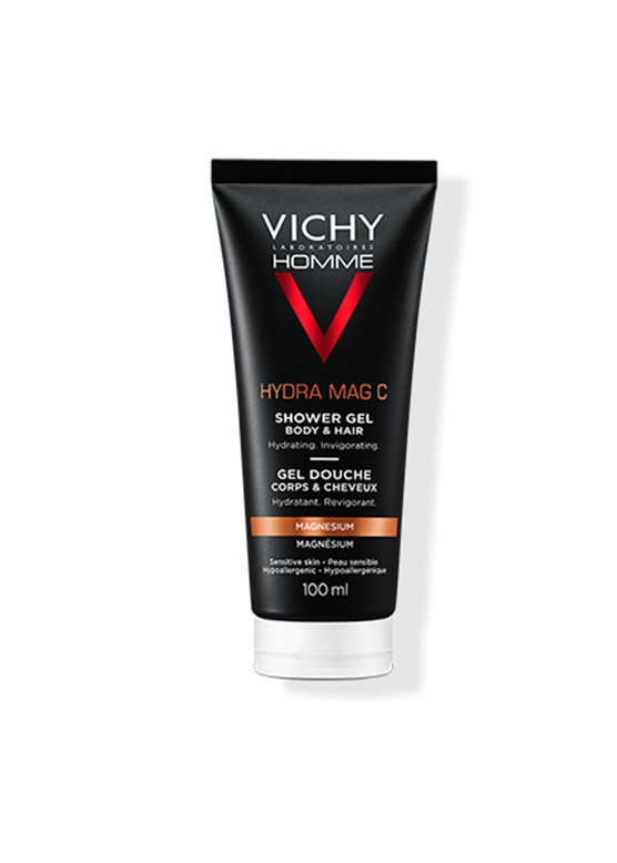 VICHY HOMME Männer-Duschgel für Körper und Haar mit Magnesium und Vitamin C