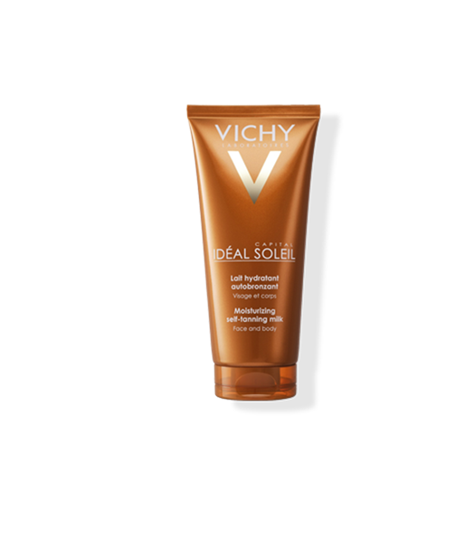 Vichy Ideal Soleil feuchtigkeitsspendende Selbstbräuner Milch