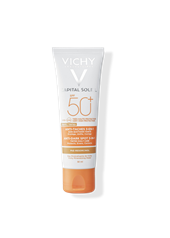 Vichy Capital Soleil 3in1 getönte Sonnenpflege Anti Pigmentflecken SPF50