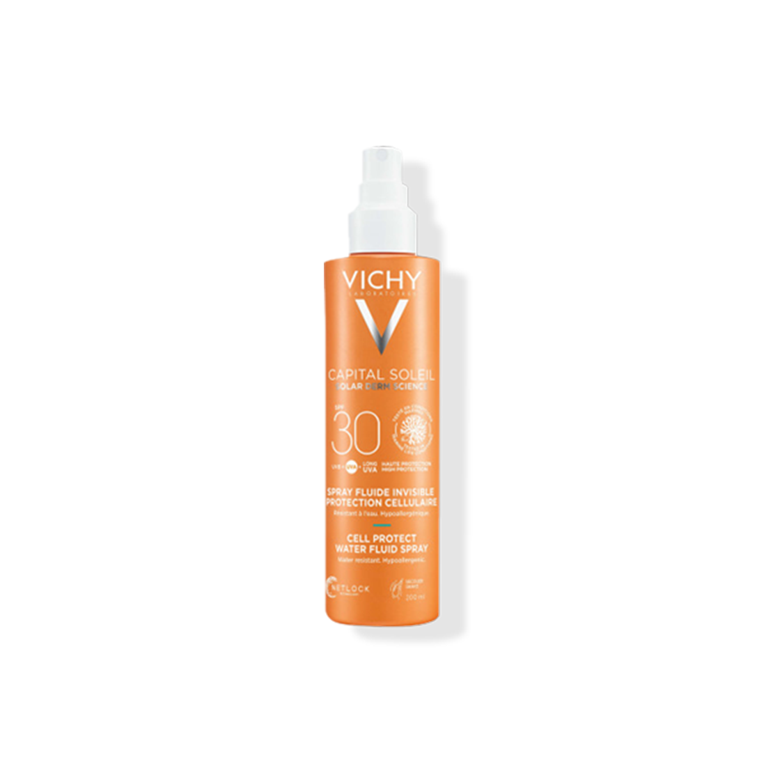 Vichy Cell Protect Sonnenspray für Gesicht und Körper LSF30 