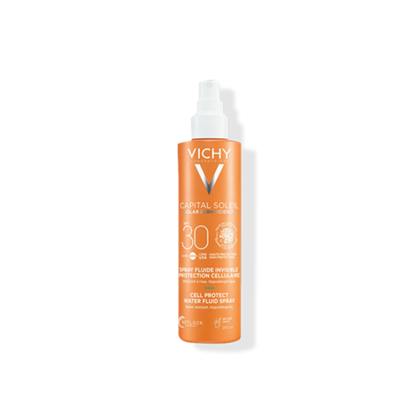 Vichy Cell Protect Sonnenspray für Gesicht und Körper LSF30