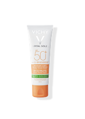 CAPITAL SOLEIL 3-in-1 mattierende Sonnencreme LSF 50+