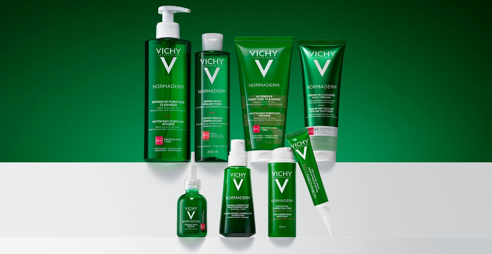 Die Produkte der Vichy Normaderm Range